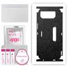 apgo Protective Skin Sticker for the Back+sides Compatible with Asus ROG Phone 6 Pro, Full Wrap Film, Foil, Vinyl - Pattern Black Honeycomb