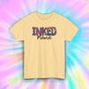 Inked Mama T-Shirt | Colorful Leopard Print Tattoo Mom Graphic Tee S-5XL