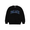 Palace Autumn Series Collegiate Logo Crew Neck Sweater Unisex Tops Black P20KW029