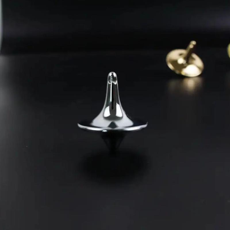 1pcs Spinning Movie Metal Gyroscope Top Lovely Stainless Spinning Top Inception