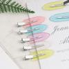 Hairdressing No Mark Candy Color Seamless Hair Clips No Bend Barrettes Bang Clip No Crease Hairpin