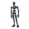 Stickybones - Highly Poseable Art & Animation Figure 8.5" Darkstorm