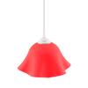 Modern Flower Shaped Ceiling Pendant Light Lamp Shade Chandelier Red