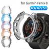 Case for Garmin Fenix 8 43mm 47mm 51mm AMOLED SOLAR Soft TPU Cover Protector Anti-scratch Bumper Protective Case Accessories
