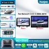 2K Screen Wireless Apple Carplay Android Auto for Renault CLIO 3 2005 - 2014 Car Infotainment Multimedia Player GPS Stereo Intelligent Screen