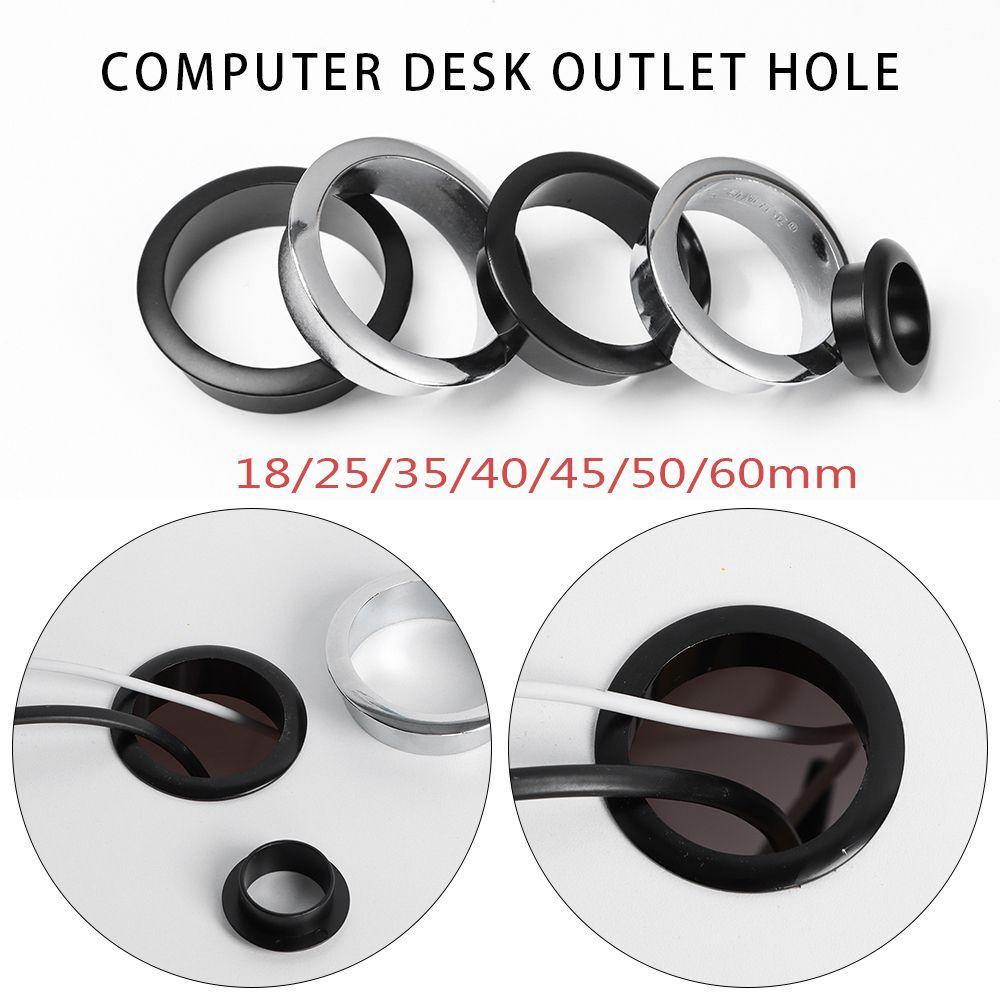 Clamp Buckle Line Organizer Desk Table Cable Fastener Line Box Computer Grommet Wire Hole Cover