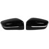 2Pcs Rearview Mirror Cap 51167422719 Glossy Black Side Wing Mirror Cover Cap for 5 Series 6 Series