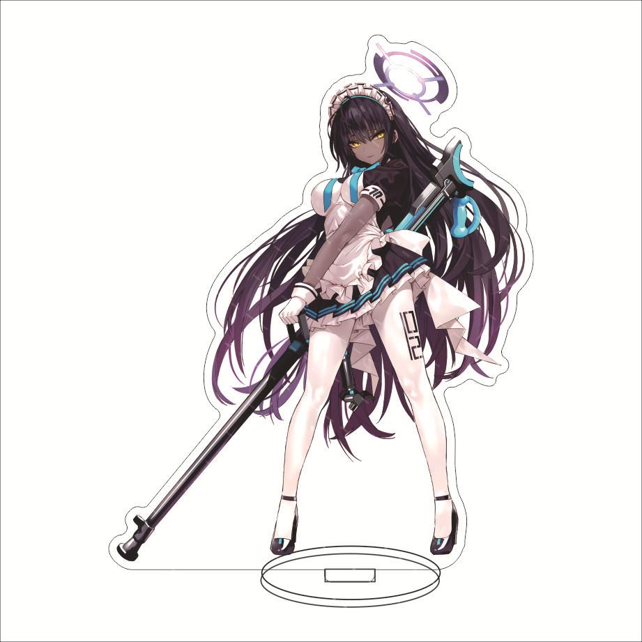 Blue Archive Millennium Science School Acrylic Stand Hayase Yuka Ushio Noa Anime Acrylic Figure Standing Model Cosplay