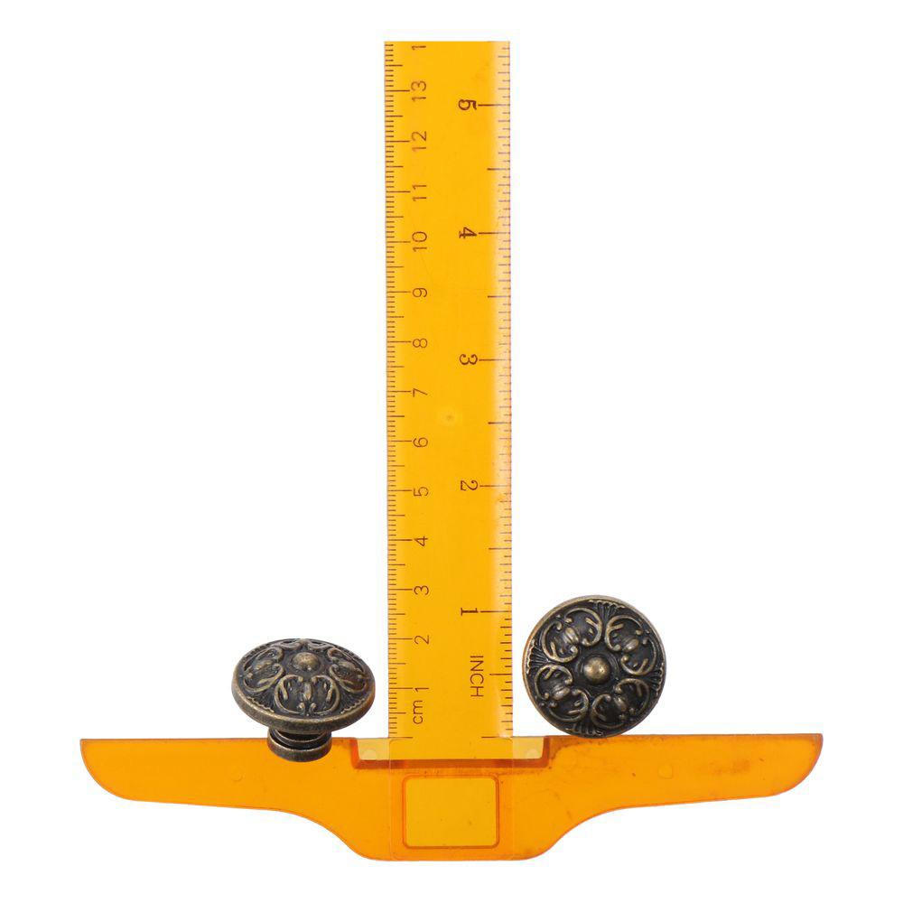 Bronze Closet Door Knoks Solid Round Cabinet Knobs  for Warehouse, Glass Door& Garden Door