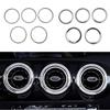 For Mercedes Benz B Class W247 2018-2020 B180 B200 B220 B250 Central Control Air Conditioner AC Vent Outlet Crystal Trim Ring