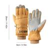 Unisex Ski Gloves -30 Degree Snowboard Mittens Touchscreen Gloves Winter Snowmobile Motorcycle Waterproof Thermal Snow Gloves