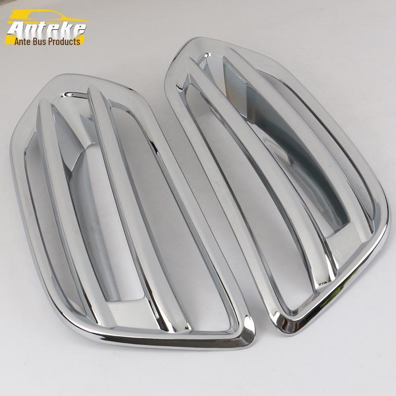 2019 Vezel Front Chrome Fog Light Cover Trim - Anti-Scratch Scuff Protector