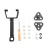 Action Cameras Bracket Kit with Screws Nuts Screwdriver & Shock-absorbing for FPV Drone
