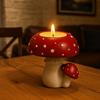 Craft Ornament Mushroom Candle Holder Home Decoration Mushroom Candlestick