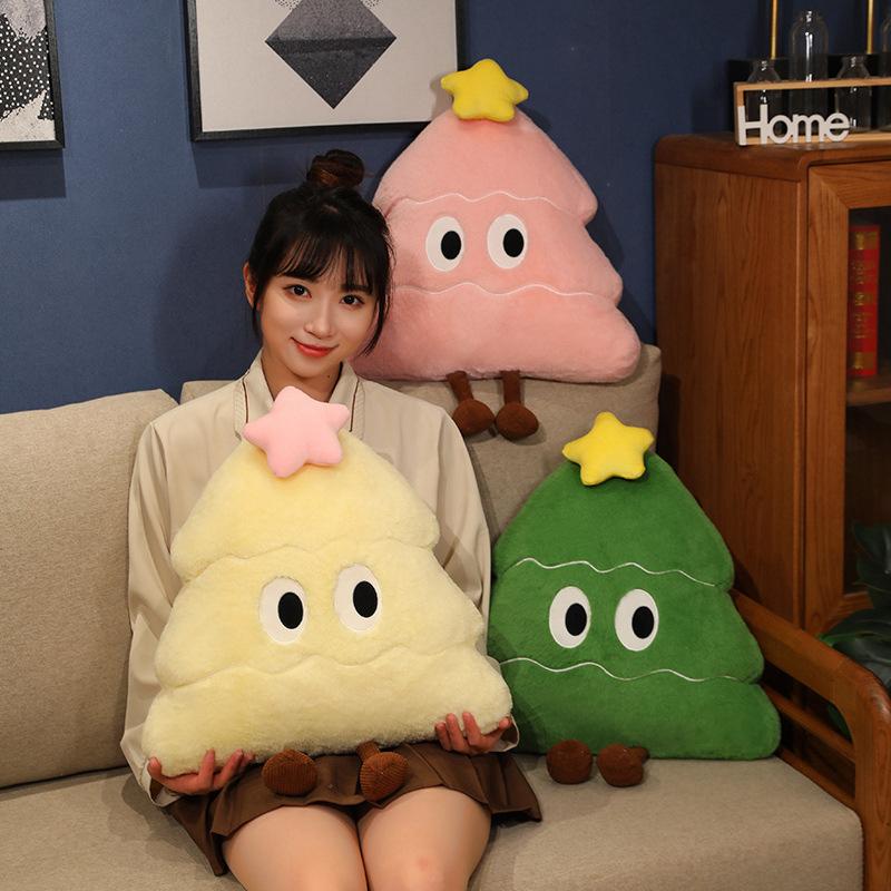 Plush Christmas Toy Tree Doll Star Tree Gift Kids Birthday Decoration Presents