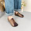 Retro Handmade Genuine Leather Comfortable Super Toe Soft Sole Casual Women's Flat Shoes