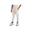 Sportswear Club Fleece French Terry Comfortable Soft Pants Kids Bottoms Sand-Dune-White FV3360-126