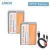 AJNWNM 2380mAh LP-E10 Type-C with Indicator Lamp Battery for Canon EOS 1100D 1200D 1300D 2000D 4000D Rebel T3 T5 T6 KISS X50 X70 Battery E10
