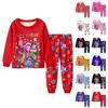 Children's Fashion Suit Skirt Round Neck Long Sleeve Top Pants