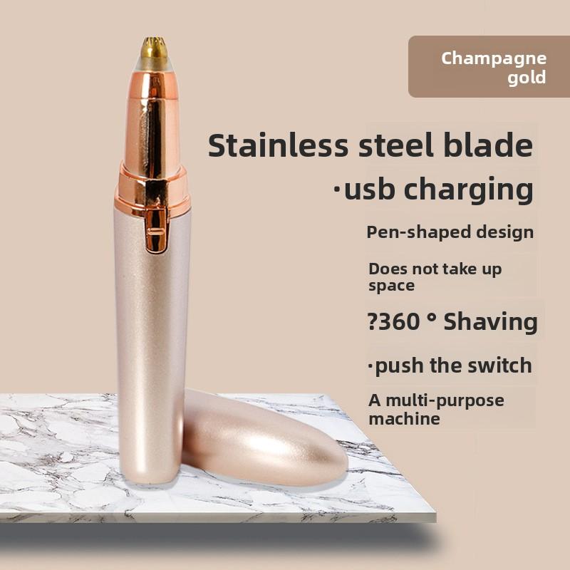 Electric Eyebrow Trimmer Ladies Eyebrow Trimmer Automatic Eyebrow Trimmer Shaver Beauty Hair Removal Trimmer