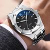 Men Casual Watch Stainless Steel Strap Calendar CX0727