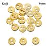 Two Holes Accessories Mini Metal Buttons Clothing Sewing Craft DIY Doll Clothes Dolls Strap Buckles