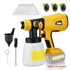Cordless Electric Spray Gun Portable Paint Sprayer For Dewalt 18V/20V Max Li-ion Battery