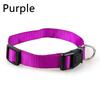 Solid Color Nylon Dog Collar Adjustable Soft Puppy Pet Collar Necklace Pet Supplies