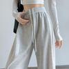 Sweatpants Women, High-waisted Thin Loose Two Wear, Casual Wide-legged Pants, Versatile Drawstring Guard Pants