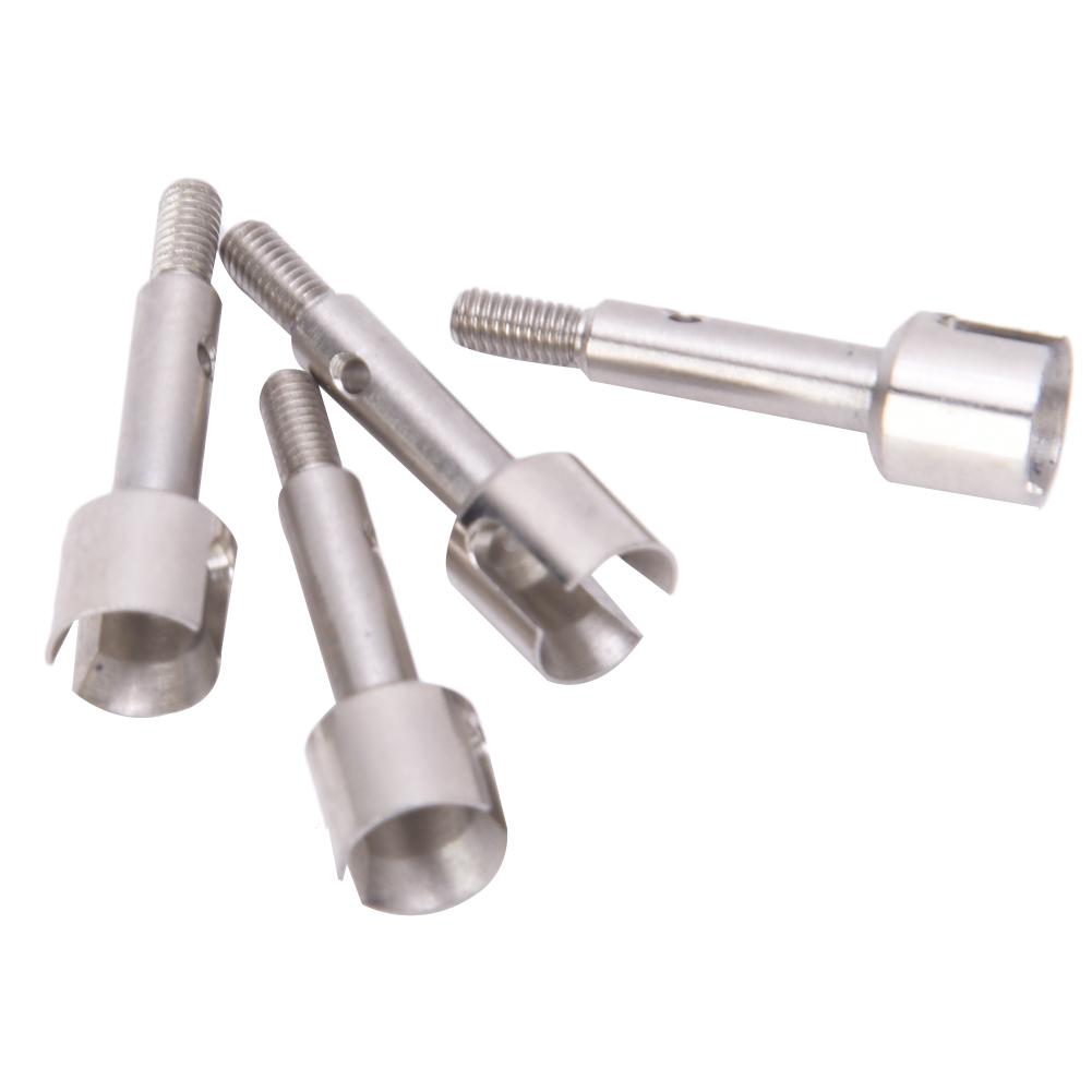 RC Car Rear Wheel Axle Replacement Accessories Fit for WLtoys 144001 1 14 4WD CarMedium Carbon Steel