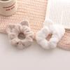 New Korean Cat Ears Plush Hairband for Women Cute Horsetail High Elastic Rubber Band HeadBand Girls Hair Accessories