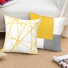 Printed Cushion Cover Pillowcase Decor Wear Resistant Washable Easy Maintenance Geometric Pattern Pillowslip Sofa Pillow Cover