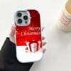 N111 Merry Christmas Art Happy New Year Soft Phone Cases for Samsung S24 S23 A15 A12 A35 A54 Infinix Hot 40i Plating Frame Camera Protector Back Cover