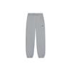 Li Ning Sports Lifestyle Series Solid Color Casual Tapered Mid-Waist Knitted Sports Pants Men Pants Light-Gray AKLU823-3