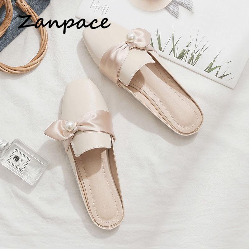 Fashion 2024 Summer Flat with Slippers Women Outside Indoor Ladies Slide Sandals Fashion Comfortable Butterfly Platform Women Shoes