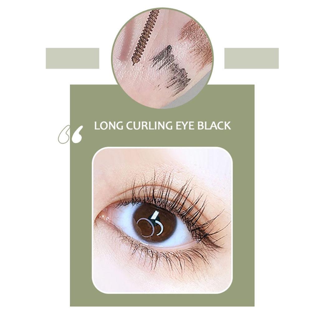 Black Brown Magic Color Mascara Curl Eyelash Extension Makeup Long Lasting Lengthening Mascara O1R7