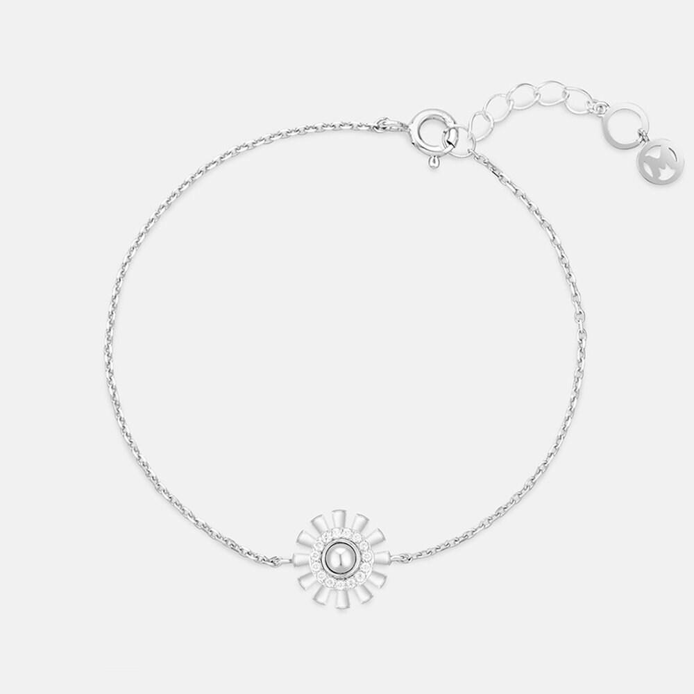 Luce Silver White Bracelet A221Sb2085Wpa .