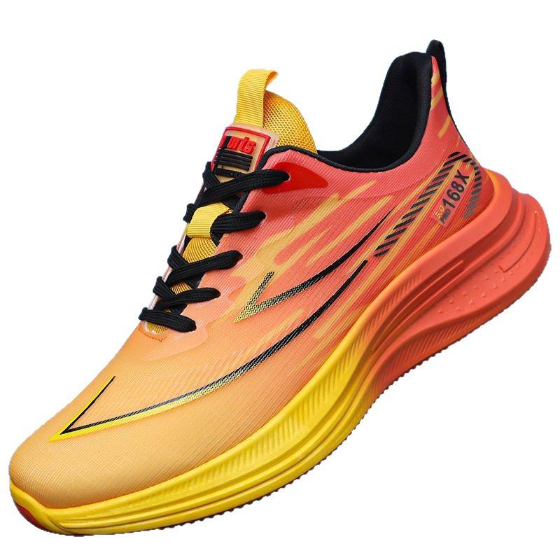 New Breathable Ice Silk Mesh Shoes Men's Sports and Leisure Shoes Men's Shoes Versatile Korean Version Travel Shoes Running Shoes Trendy Shoes