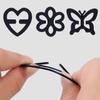 Butterfly/Flower/Heart Shape Women's Bra Anti-Slip Buckle Bra Shoulder Strap Cross Retainer