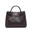 New Woven Bag Simple Versatile Bag Silver Butterfly Buckle Shoulder Large Capacity Women's Bag Fashion