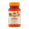B Complex with 6 Essential B Vitamins, 100 Tablets