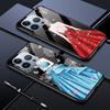 Tempered Glass Phone Case For Huawei P30Lite Honor 90Lite 9X X6A X9B Infinix Hot40 Note30 Tecno Spark20 Moto G15 G22 Soft Edge Shockproof Smooth Shell