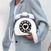 Stylish Women Telephone Shaped Crossbody PU Leather Shoulder Bag Female Casual Handbag Shopping Street School Satchel Tote Purse