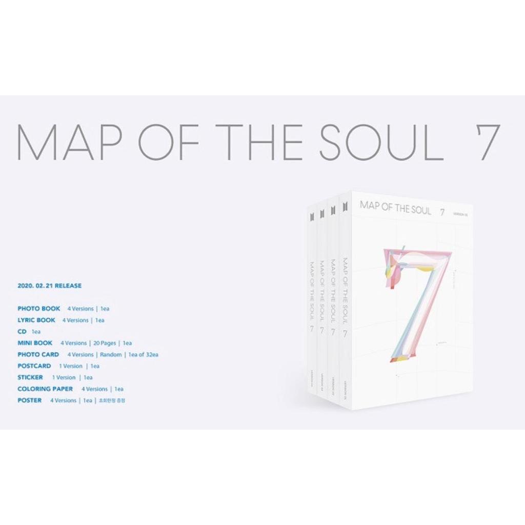 BTS Map of the Soul : 7 Album