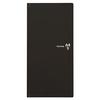 Plus Plus Note Memo Pad Graph 5mm Ka.Crie A4 X 1/3 Premium Cloth Matte Black 77-926