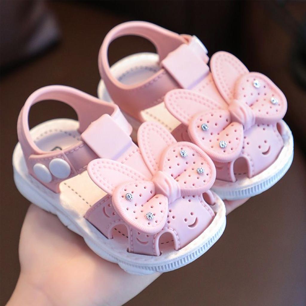 Children's Slippers Summer Girls Cute Soft Sole  Children's Cool Slippers Children's Infants And Toddlers Hole Shoes Boys