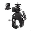 Motorcycle Camera Mount Pipe Bar Clamp Bracket Support Phone Holder for Action Easy To