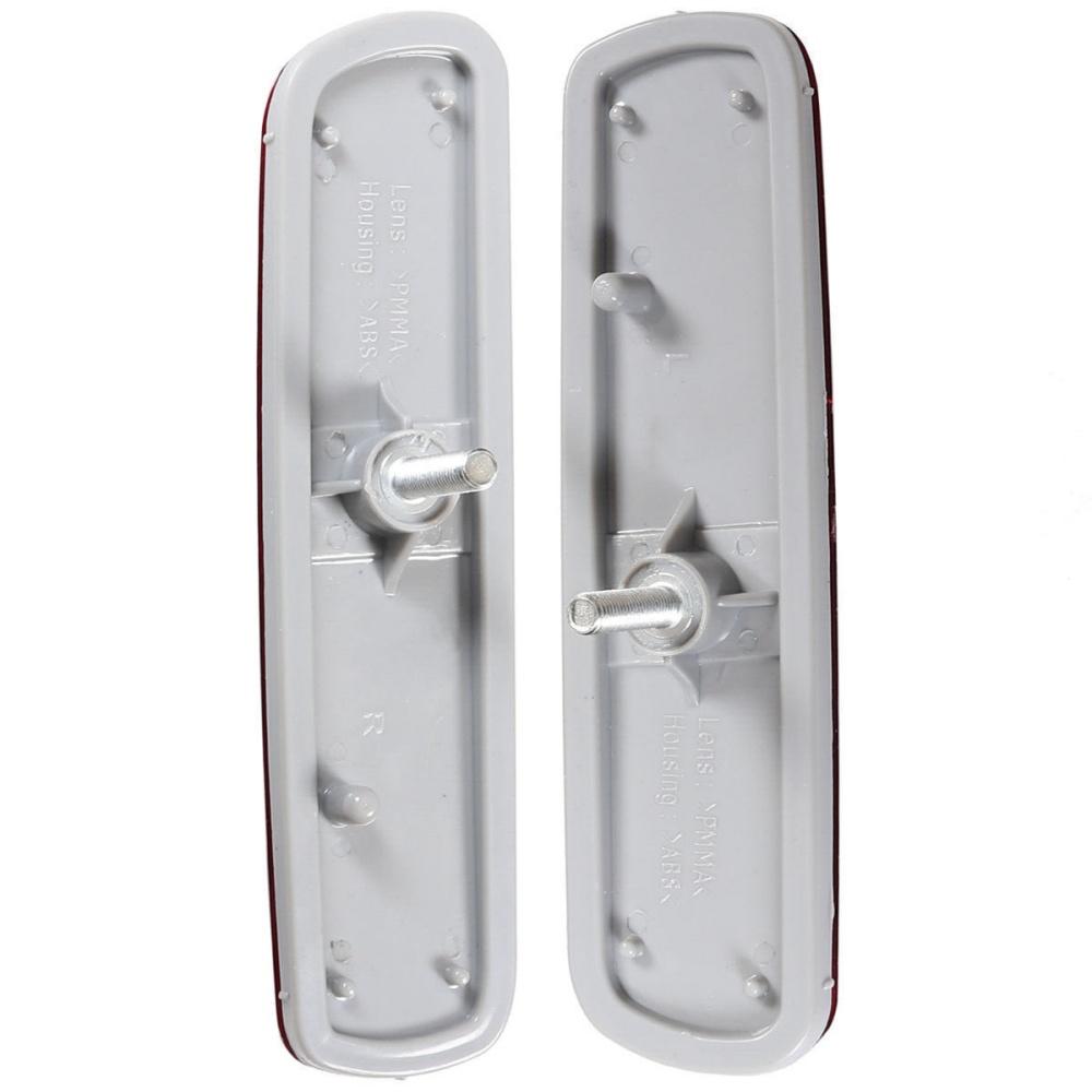 1 пара левый и правый задний бампер отражатель для Toyota Land Cruiser 100 1998-2007