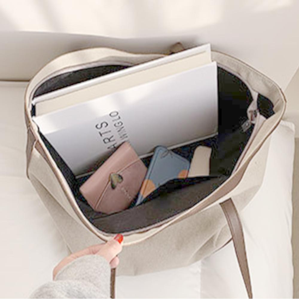 Fashion Trend Ladies Large-capacity Canvas One-shoulder Tote Bag