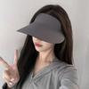 Foldable Seamless Wide Visor Brim Hat Quick-Dry Anti Uv Sun Protection Hat Nylon Hat Non-Marking Sun Cap Women Summer Gift